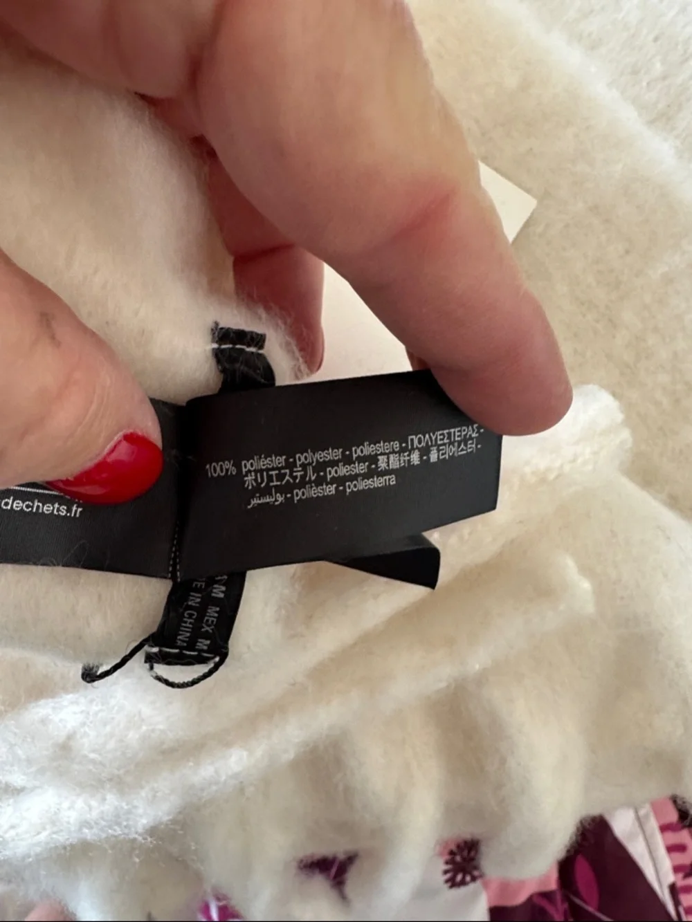 NWT Zara fringed oversized blanket scarf - Picture 5 of 5